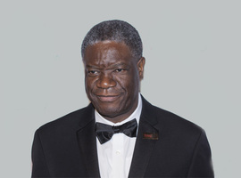 Congolese arts Denis Mukwege krijgt Nobelprijs voor de Vrede uitgereikt