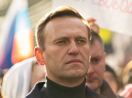 Aleksej Navalny voor de rechter in Rusland