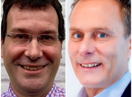 Bart Loeys (UAntwerpen) et Cédric Blanpain (ULB) , lauréats 2020 des deux prix Francqui-Collen