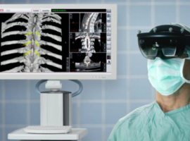 Eerste toepassing van ‘augmented surgery’ met behulp van de HoloLens