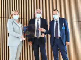 Remise de la certification de la Haute Autorité de Santé au CHU de Charleroi 