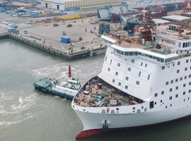 Le plus grand navire-hôpital privé au monde sera aménagé au port d'Anvers en 2021