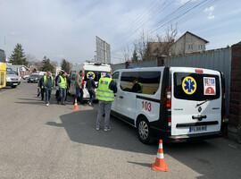 BEforUkraine : 8 nouvelles ambulances partent vers l’Ukraine samedi