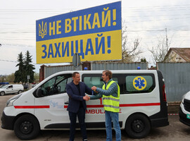 7 nouvelles ambulances pour l’Ukraine