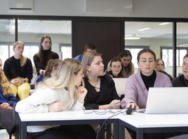 Antwerpse studenten verpleegkunde scherpen hun digitale vaardigheden aan