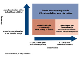 ERRATUM - Richtlijnen van de ERS: stopzetting van ICS bij COPD naargelang van het aantal eosinofiele cellen in het bloed