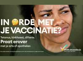 Brusselse campagne voor boostervaccins tegen tetanus, difterie en kinkhoest