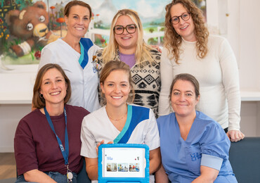 Dienst Kindergeneeskunde AZ +Sint-Jan Brugge AV: bijzonder cadeautje