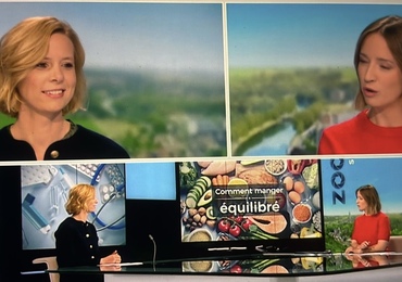 Chaque mercredi au JT de la RTBF, le Dr Audrey Bonnelance met la médecine générale à l’écran