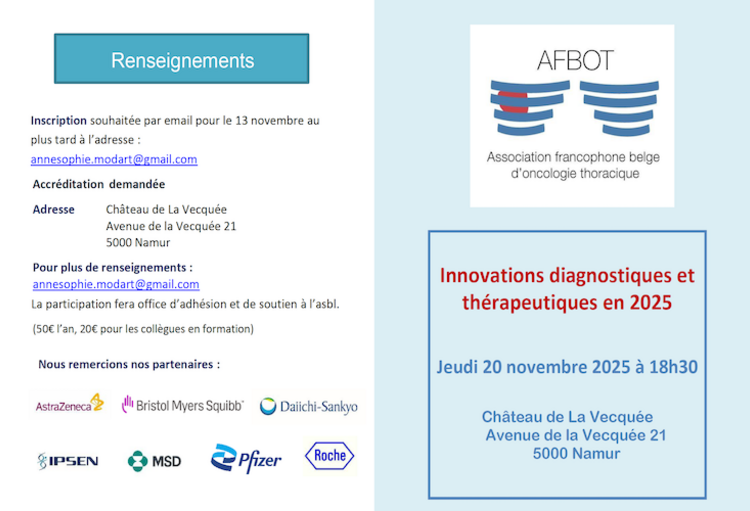 Symposium de l'AFBOT: innovations diagnostiques et thérapeutiques en 2025