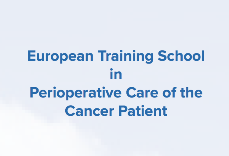 European training school in perioperative care of the cancer patient