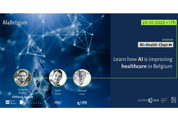 AI4Health Chair #1: Learn how AI is improving healthcare in Belgium