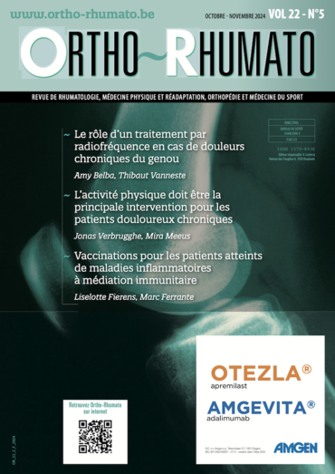 Ortho-Rhumato Vol. 22 N° 5