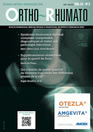 Ortho-Rhumato Vol. 23 N° 2